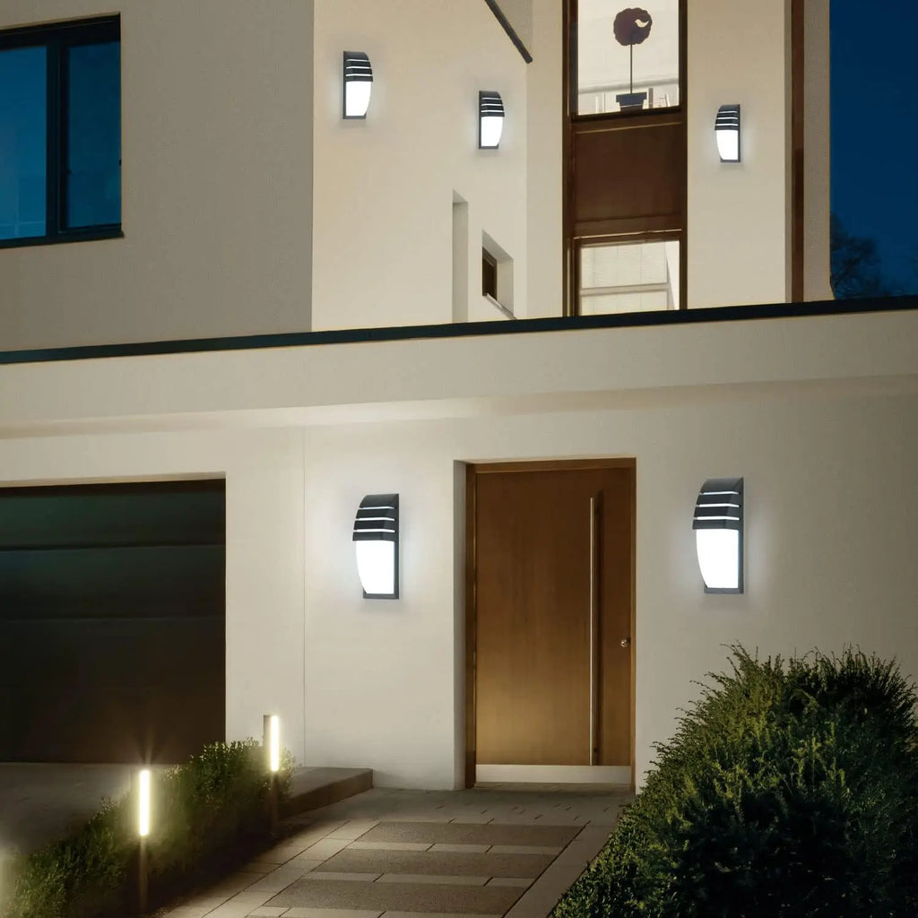 Applique Murale LED Extérieure Étanche IP65 Haut & Bas en Aluminium