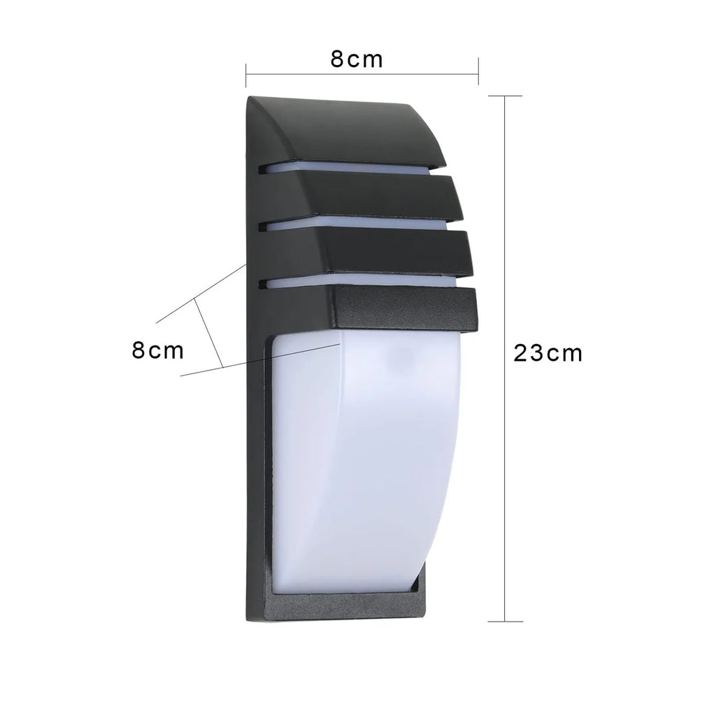 Applique Murale LED Extérieure Étanche IP65 Haut & Bas en Aluminium