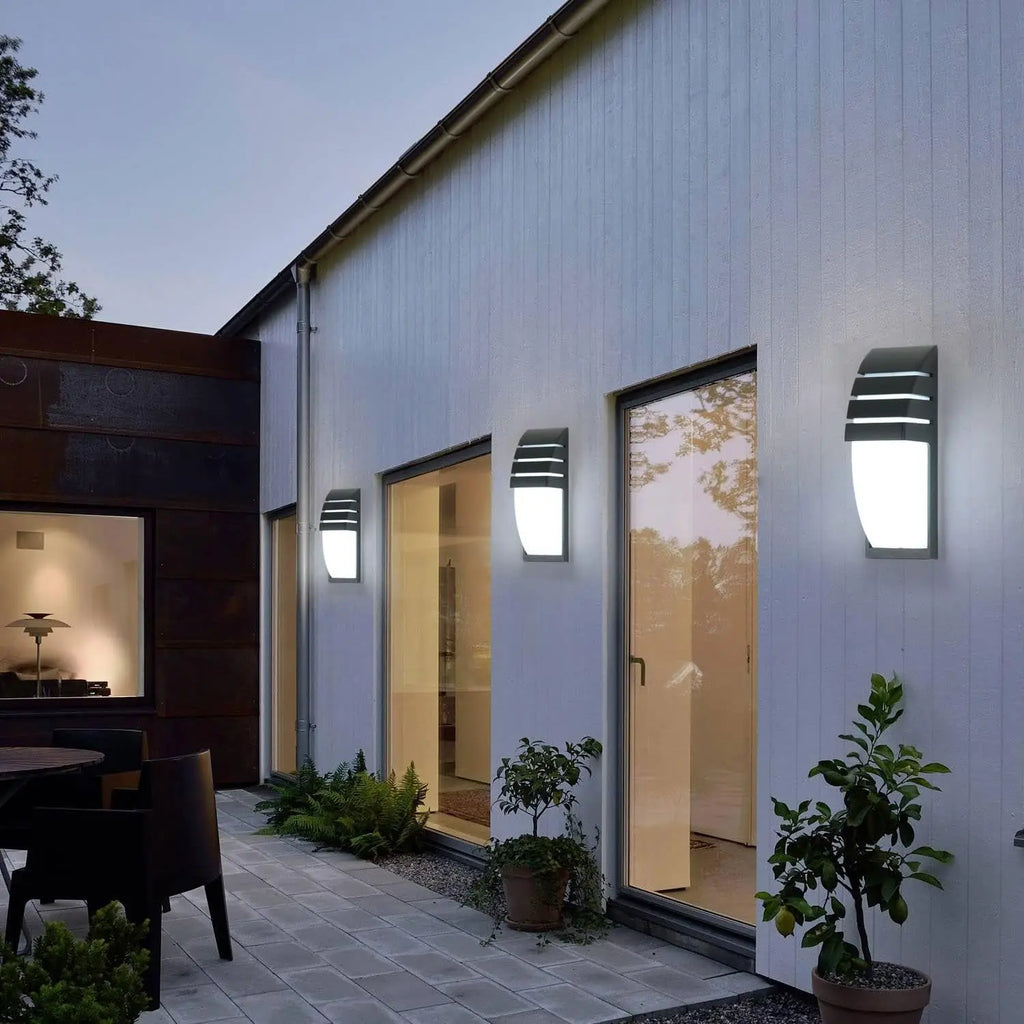 Applique Murale LED Extérieure Étanche IP65 Haut & Bas en Aluminium