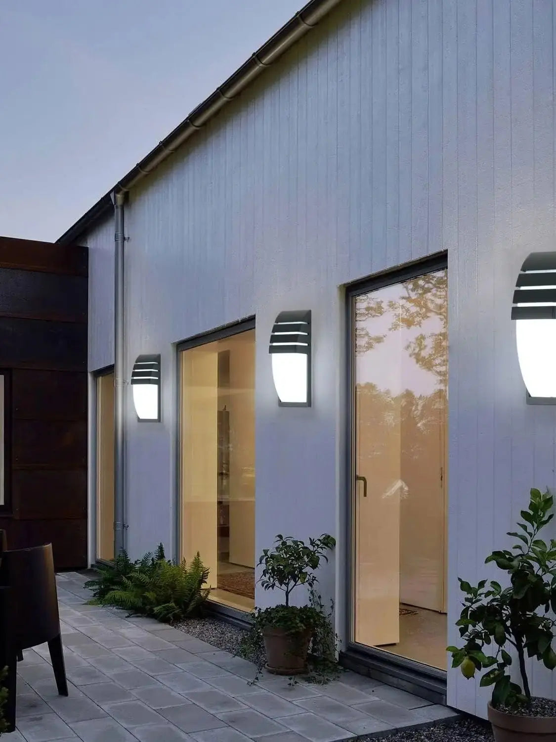 Applique Murale LED Extérieure Étanche IP65 Haut & Bas en Aluminium