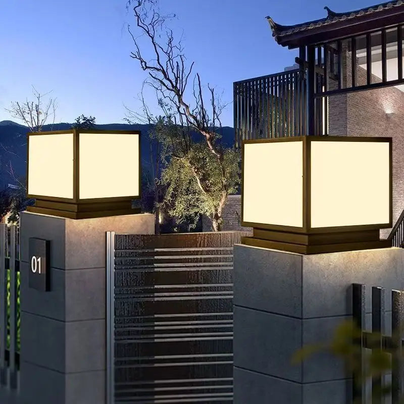 Lampe Solaire de Jardin LED Étanche pour Extérieur