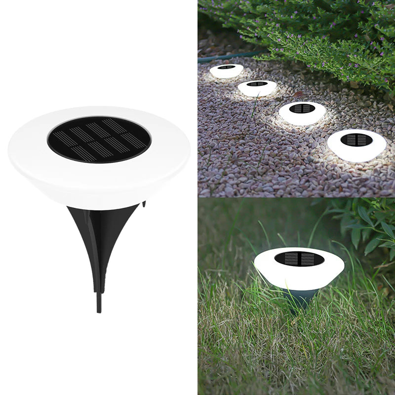 Lot de Lampes Solaires Encastrables LED pour Jardin – Éclairage Extérieur IP65, Balisage Automatique, Résistant aux Intempéries