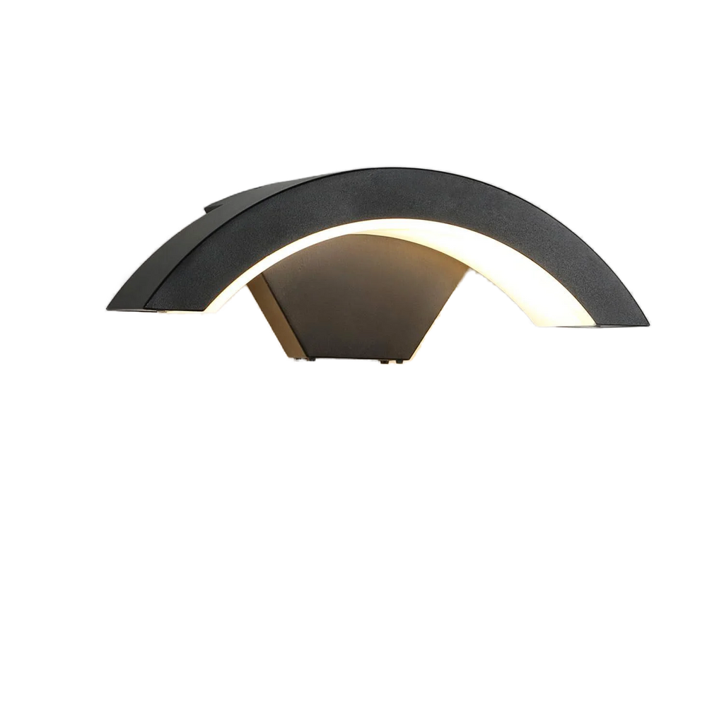Applique Murale LED Extérieure 24W Étanche – Noir