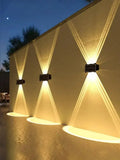 Applique Murale Solaire LED Étanche pour Extérieur