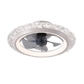 Ventilateur de Plafond LED avec Télécommande et Application – Moteur DC Silencieux, 6 Vitesses, Éclairage LED 3 Couleurs, Fonction Été/Hiver
