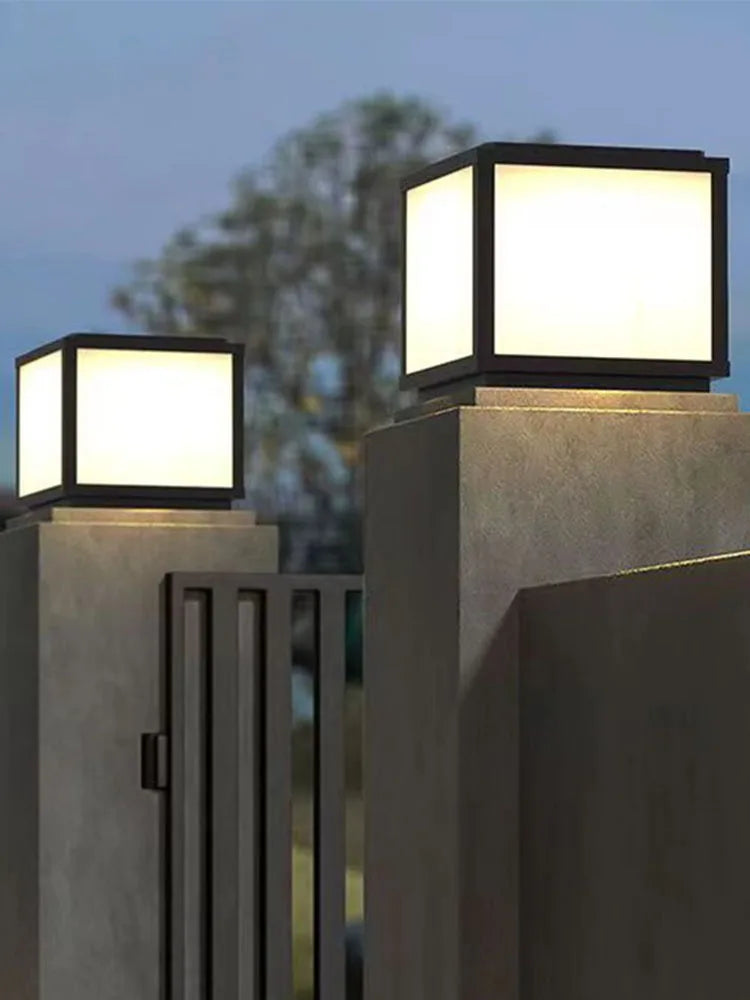Lampe Solaire de Jardin LED Étanche pour Extérieur