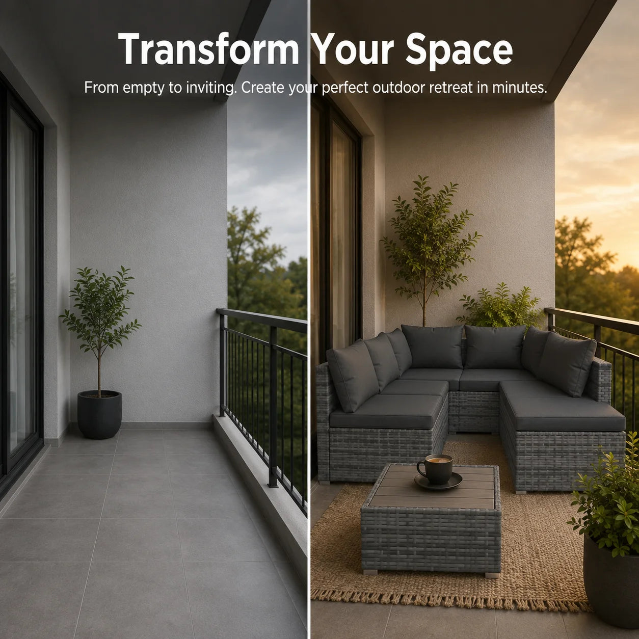Canapés De Jardin Modulaire